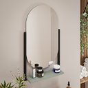 Ver imagem 1 de Espelheira para Banheiro com 1 Prateleira Estrutura em Aço Bogotá