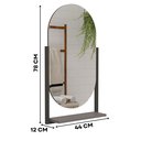 Ver imagem 3 de Espelheira para Banheiro 1 Prateleira Estrutura em Aço Bogotá 