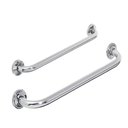 Ver imagem 1 de Alça Apoio Banheiro Barra Inox Kit 2 Und 40 cm e 50 cm Idoso Cadeirante Deficiente Acessibilidade