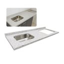 Ver imagem 1 de Pia Cozinha Granito Portinari 200cm Espaço p/ Cooktop e Cuba: Portinari