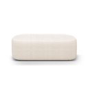 Ver imagem 4 de Puff Recamier Paris 160 Cm Estofado para Quarto Queen Linho Premium - Clique Chique