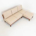 Ver imagem 3 de Sofá 2 Lugares e 1 Chaise Boreal CabeCasa MadeiraOriginals