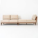 Ver imagem 2 de Sofá 2 Lugares e 1 Chaise Boreal CabeCasa MadeiraOriginals