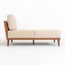 Ver mais imagens de Sofá 2 Lugares 1 Chaise e 1 Puff Boreal CabeCasa MadeiraOriginals