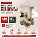 Ver imagem 7 de Espelho Adesivo Decorativo Acrilico Hexagonal Kit 12 Unidades Parede Espelhado Prata Kangur