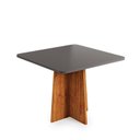 Ver imagem 2 de Mesa de Jantar 4 Lugares Quadrada Tampo de MDF Tulipa