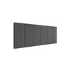 Cabeceira Cama de Casal Queen 1.60 Lisa - Gt Magazine:cinza - 2