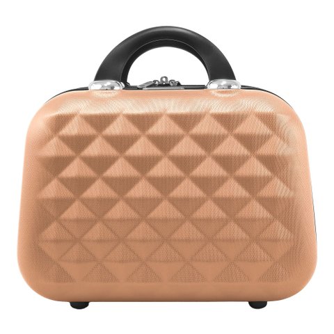 Frasqueira Rígida em Abs - Gladiador Diamond Frad1: Rose Gold