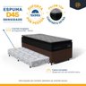 Cama Box com Colchão de Espuma D45 Pillow Top Suport Prime + Auxiliar de Espuma Unique Solteiro 88cm - 5