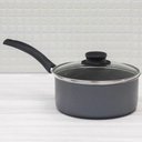 Ver imagem 2 de Conjunto Tramontina Panela 2L e Frigideira 22cm Alumínio Antiaderente Starflon Max Turim Chumbo