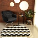 Ver imagem 6 de Kit 2 Poltronas Decorativas Kitana Pés Champagne Giratório Veludo Preto - Gran Belo
