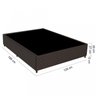 Cama Box Casal Sleep On Colchão Mola Vitality 22x188x128cm Sleep On - 5