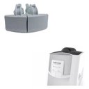 Ver imagem 1 de Torneira Colormaq para Purificador Bebedouro Premium Branco Kit 2 Peças