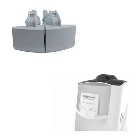 Torneira Colormaq para Purificador Bebedouro Premium Branco Kit 2 Peças