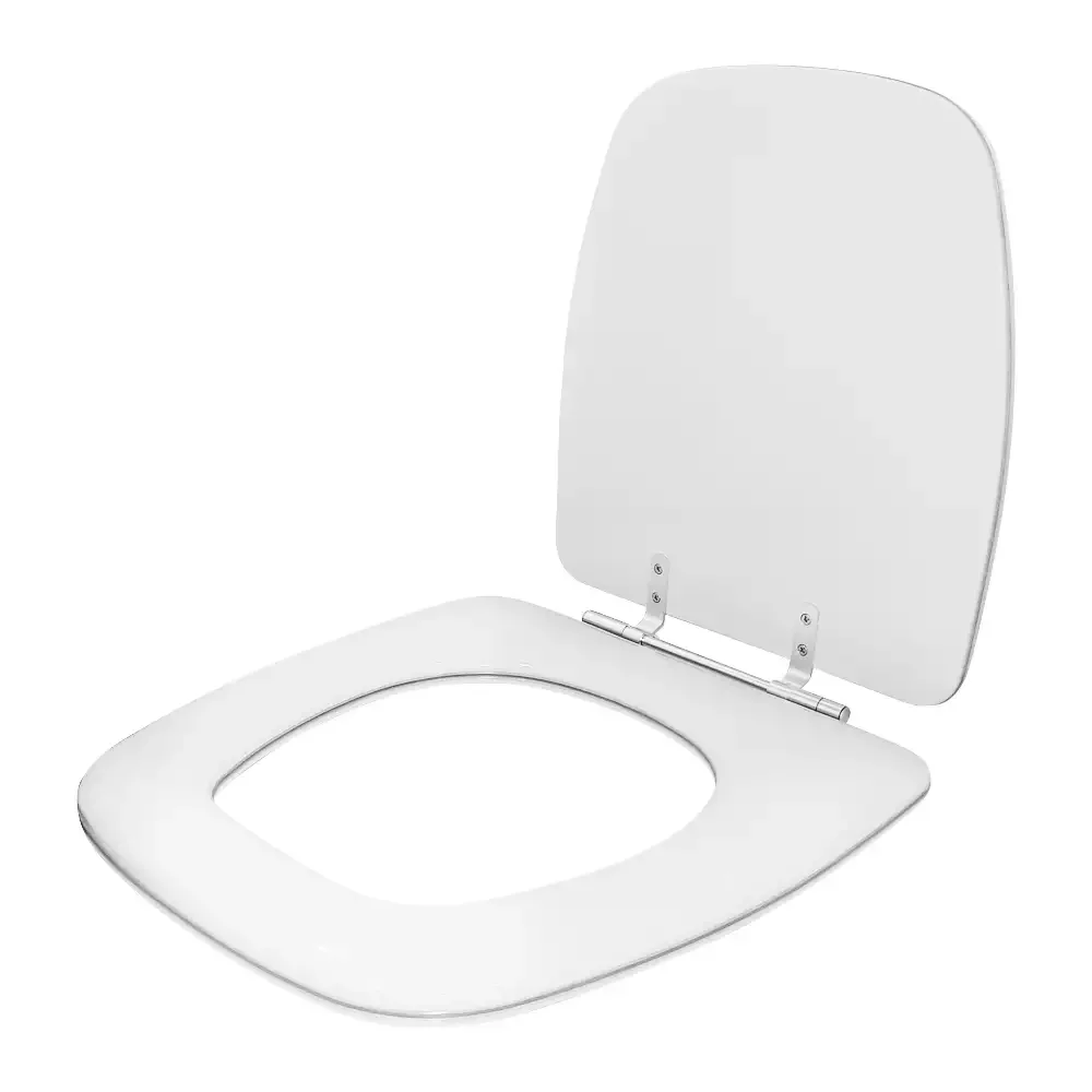 Assento Sanitário Almofadado Flex Branco para vaso Deca - 2