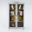 Ver imagem 1 de Estante Para Livros Ditália C/Kit Luz E-957 Cor:Cinza