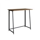 Ver imagem 2 de Escrivaninha Dobrável 80cm Industrial Preto E Mel