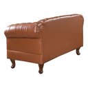 Ver imagem 4 de Namoradeira Duque Chest 2 Lug Courano Caramelo