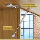 Ver imagem 3 de Paneleiro Torre Quente 1 Porta 3 Gavetas Imperatriz Nesher Móveis Freijó-grafite