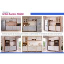 Ver imagem 6 de Kit Modulado 5 Peças Áurea CZ627 Cinamomo/Off White MGM