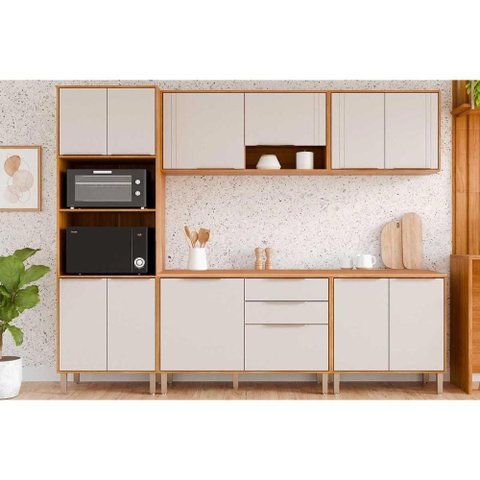 Kit Modulado 5 Peças Áurea CZ627 Cinamomo/Off White MGM