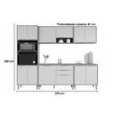 Ver imagem 2 de Kit Modulado 5 Peças Áurea CZ627 Cinamomo/Off White MGM