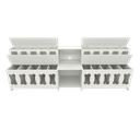 Ver imagem 3 de Expositor de Ração Cães e Gatos+ Mesa para Balança Vetorial Móveis