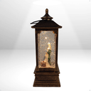 Ver imagem 5 de Luminária Lanterna Sagrada Familia Enfeite Natalino Musical 28cm Usb