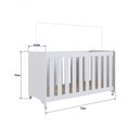 Ver imagem 3 de Berço com Rodízios Aconchego Linha Aconchego