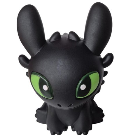 Luminária de Mesa Banguela Usare: Seu Dragão Guardião:banguela