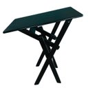 Ver imagem 2 de Mesa Aparador Bar Dobrável em Madeira Maciça - Preto