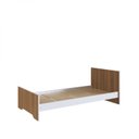 Ver imagem 6 de Berço 3 em 1 133x64,8cm Linha Aconchego Marrom/Nogal/Branco