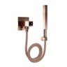 Ducha Manual com Desviador Docol Square 604230 Cobre Polido - 1