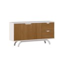 Ver imagem 2 de Balcão Buffet Aparador 100% MDF 2 Portas 2 Gavetas 150cm Vicenza