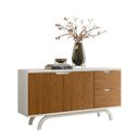 Ver imagem 7 de Balcão Buffet Aparador 100% MDF 2 Portas 2 Gavetas 150cm Vicenza