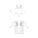 Ver imagem 3 de Spot Spotline 1152/2 Duplo Embutir Point 5x5x8cm Alumínio Branco 4w 3000k