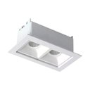 Ver imagem 1 de Spot Spotline 1152/2 Duplo Embutir Point 5x5x8cm Alumínio Branco 4w 3000k