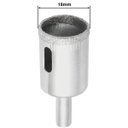 Ver imagem 2 de Serra Copo Diamantada Refrigerada 22mm Porcelanato Vidro Mármore | 03 Un
