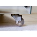 Ver imagem 7 de Mesa de Cabeceira Espelhada com Puxador - Tamanho Regular - Mobília Express