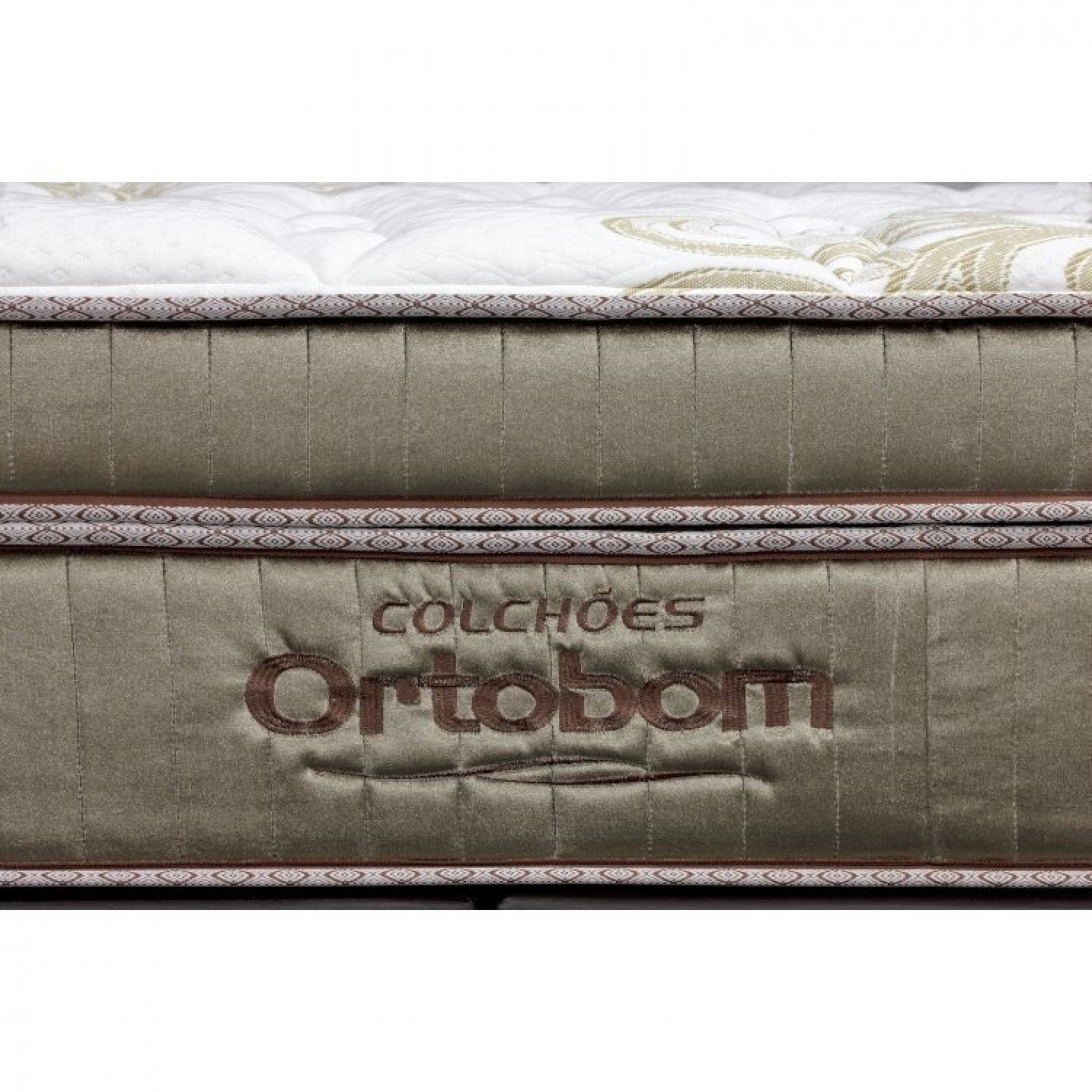 Cama Box Super King Ortobom Gold Ultra Gel Super 193x203x32cm Ortobom - 5