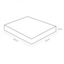 Ver imagem 4 de Cama Box Super King Ortobom Highfoam Super 193x203x28cm Ortobom Branco