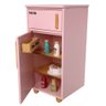 Geladeira Infantil Rosa de Madeira Fabrink Cozinha Criativa - 2