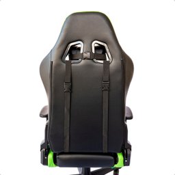 Cadeira Gamer Regulável Ergonômica Confortável Premium - Verde - 3