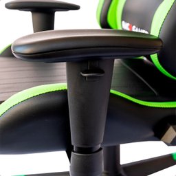 Cadeira Gamer Regulável Ergonômica Confortável Premium - Verde - 5