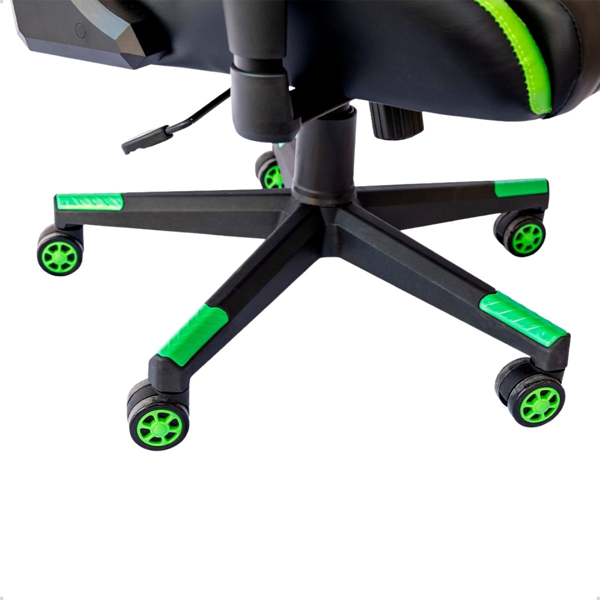 Cadeira Gamer Regulável Ergonômica Confortável Premium - Verde - 7