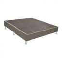 Ver imagem 4 de Cama Box Casal Ortobom Orthotel Superluxo 138x188x30cm Ortobom Cinza/Creme