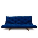 Ver imagem 1 de Sofá-cama Futon Slim L 03 Lugares Cor Azul FUTON BRASIL