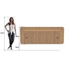 Ver imagem 5 de Cabeceira Casal Queen 272cm com Led 3000k e Tomadas 100% Mdf Padrão Planejados Mabel
