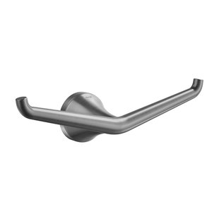 Cabide Duplo Mantis:grafite Escovado - 01555570 - Docol