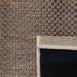 Tapete Sala Quar Econature Moldura 2,00x2,50 Bege Marrom-87 - 4
